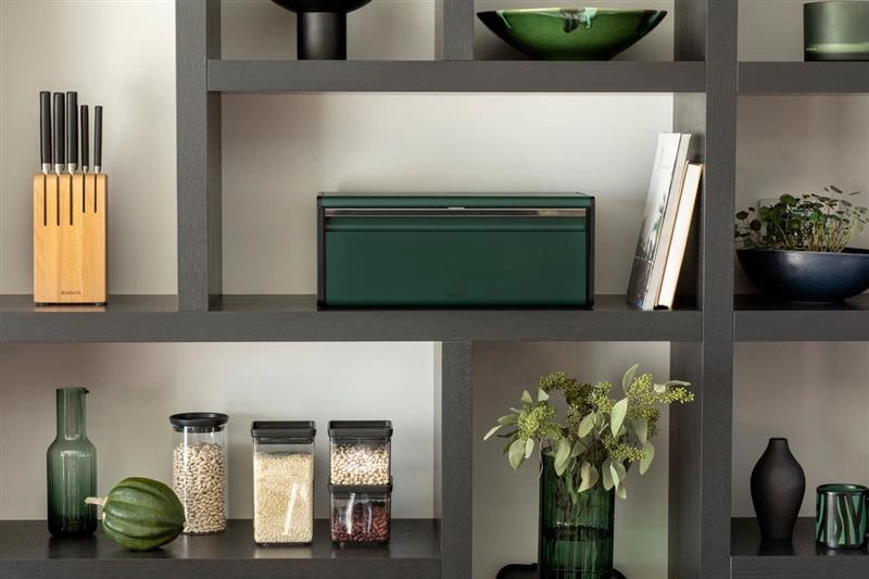 Brabantia - Pojemnik kwadratowy 0,7l Tasty+ szary