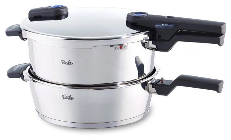Fissler - Zestaw szybkowarów 8l+4l 26cm Vitaquick