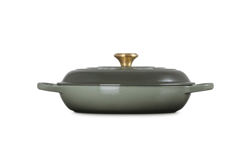 Le Creuset - garnek patelnia Gourmet Signature 30 cm 3,5 l thyme