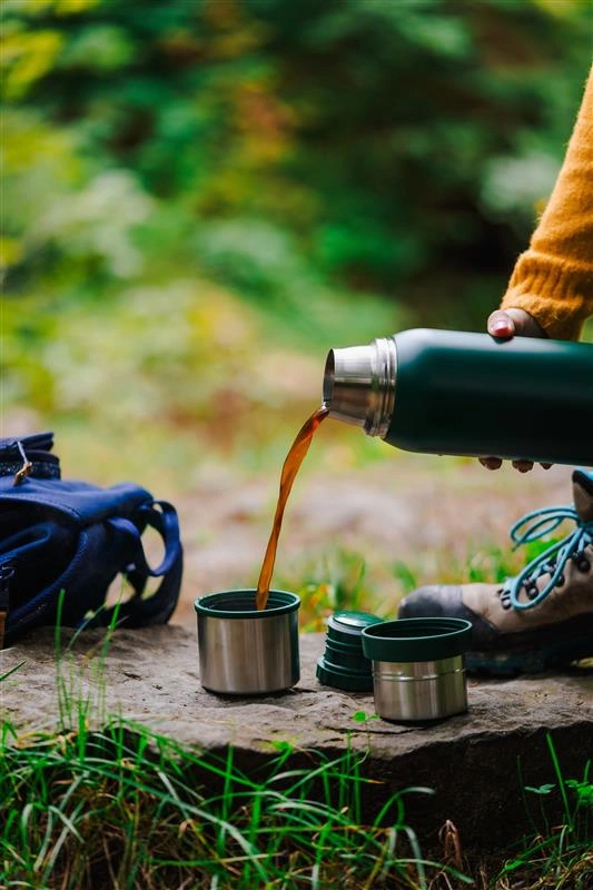 Vialli Design - Termos turystyczny 1L FUORI zielony