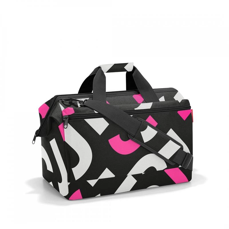 Reisenthel - Torba allrounder L pocket signature bold pink