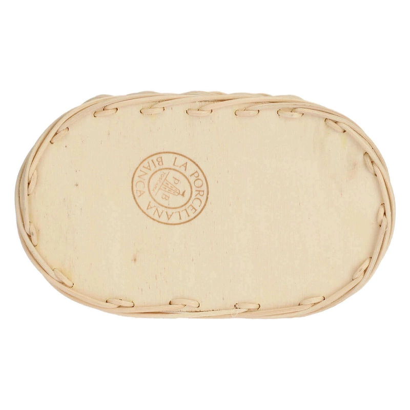 La Porcellana Bianca - wiklinowy kosz na zestaw do oliwy i octu Midollino