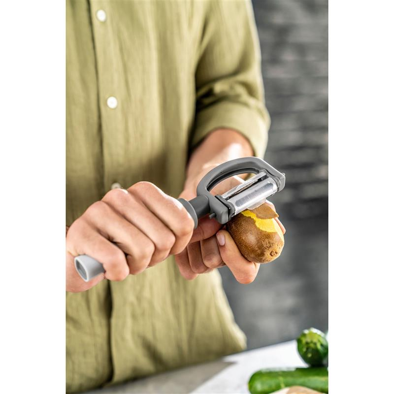 Zwilling - obieraczka do warzyw 5 w 1 szara Z-Cut