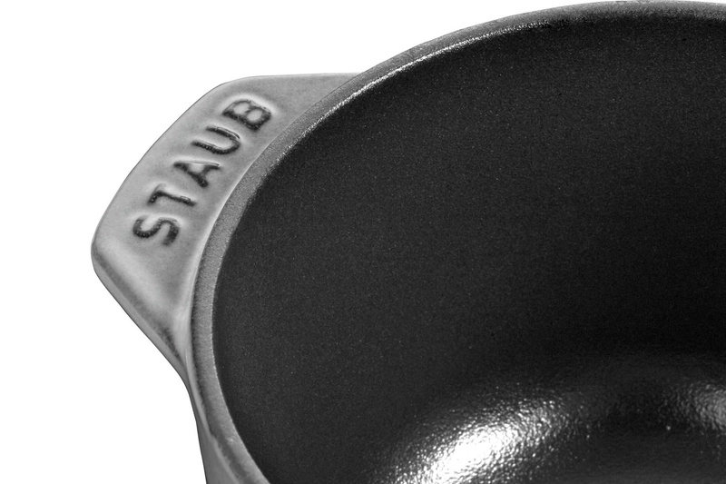 Staub - LA COCOTTE Mały garnek okrągły 725 ml, grafitowy