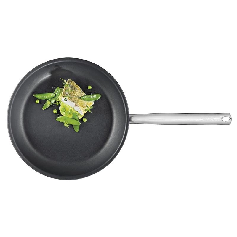 Spring - patelnia z powłoką nieprzywierającą, śred. 24 cm, stal nierdzewna 18/0 VULCANO CLASSIC