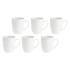 La Porcellana Bianca - zestaw 6 kubków z uchwytem 450 ml Essenziale