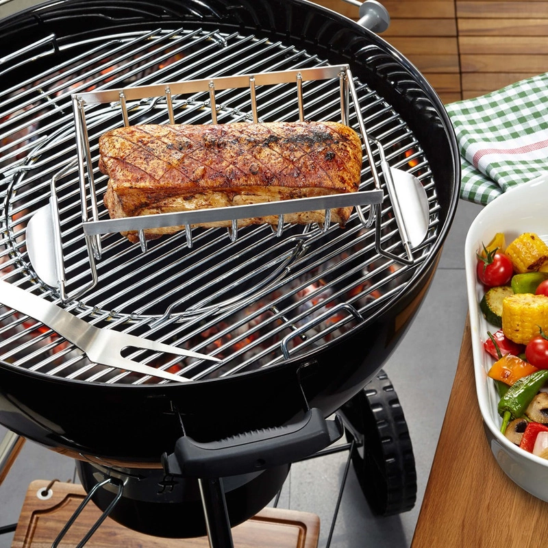 GEFU - ruszt do mięsa 2 w 1 BBQ
