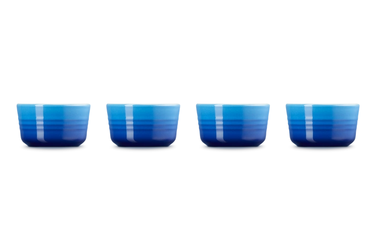 Le Creuset - Zestaw 4 mini foremek 100 ml Azure