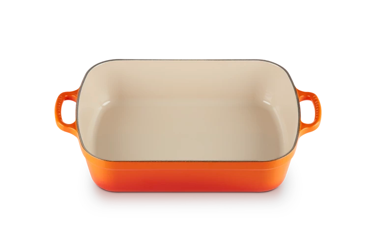 Le Creuset - Brytfanna żeliwna 33 cm Płomienny