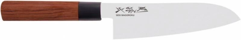 KAI - Nóż SANTOKU 17 cm Seki Magoroku Red
