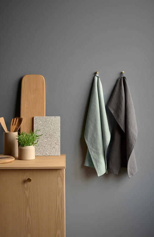 Södahl - Ścierka kuchenna 50 x 70 cm Pure linen earth