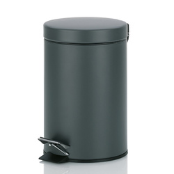 Kela - Kosz na śmieci 3 l ciemnoszary Monaco