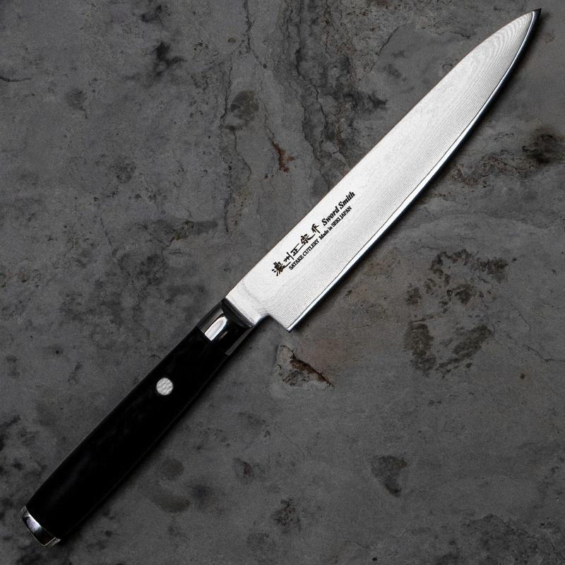 Satake - Damascus Nóż Santoku 17 cm