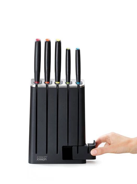 Joseph Joseph - Blok z 5 nożami Elevate SlimBlock, kolor