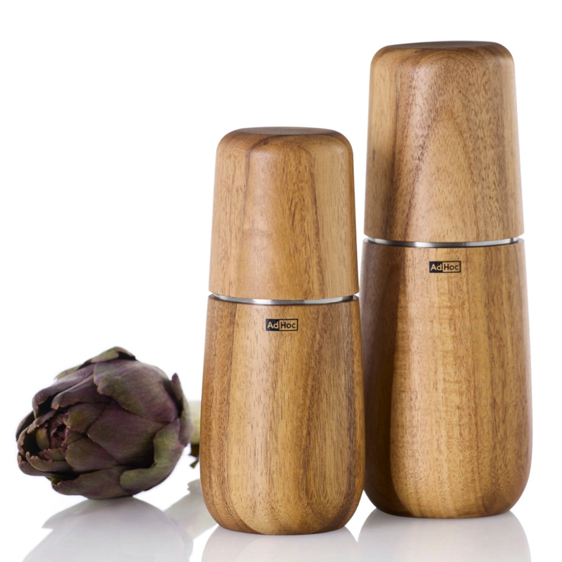 AdHoc - Młynek akacjowy do soli lub pieprzu Yono S