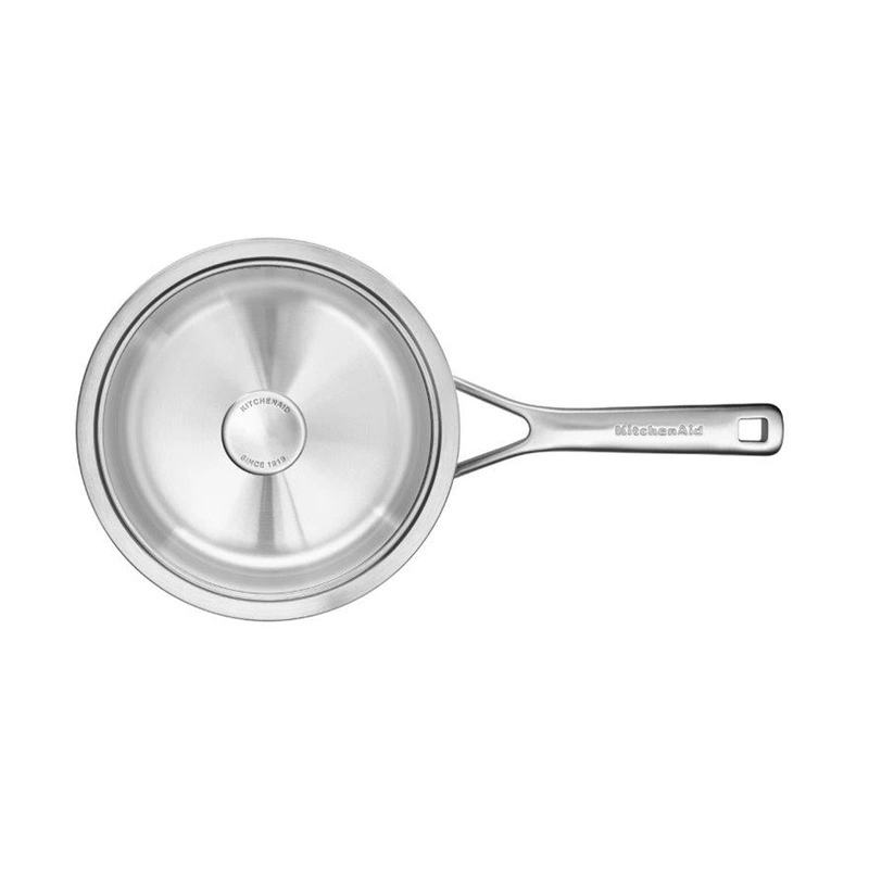 KitchenAid - Rondel z pokrywką 3-warstwowy, stalowy - 2,1L