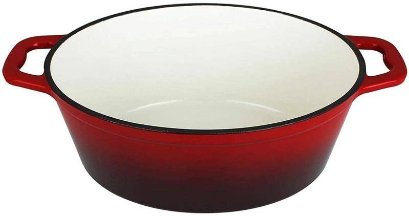 Carl Schmidt - Brytfanna żeliwna z pokrywą 7,7 l Xanten Red