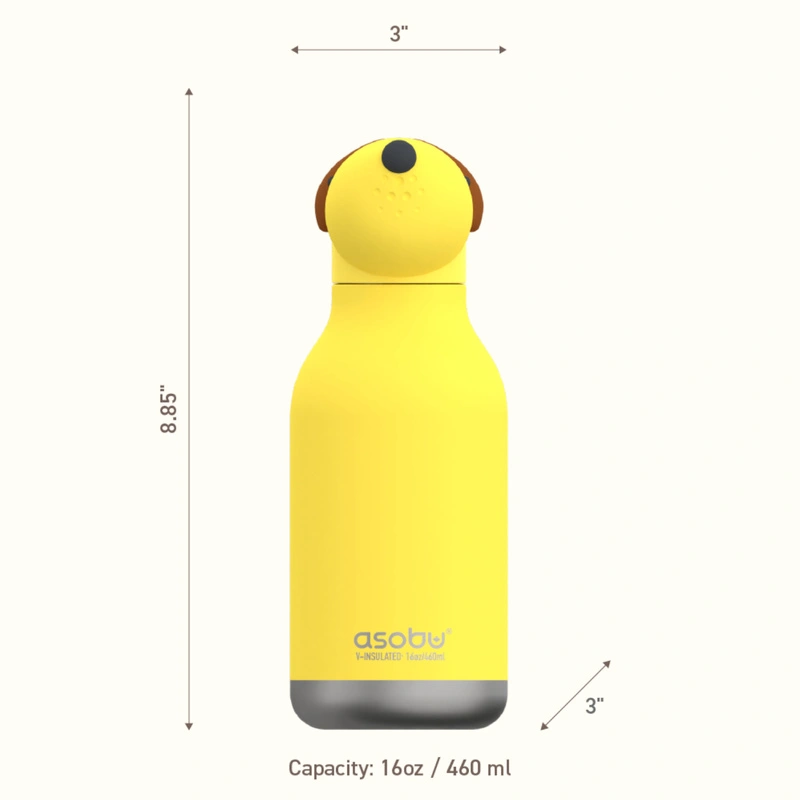 Asobu - Butelka termiczna BESTIE BOTTLE DOG 460ml