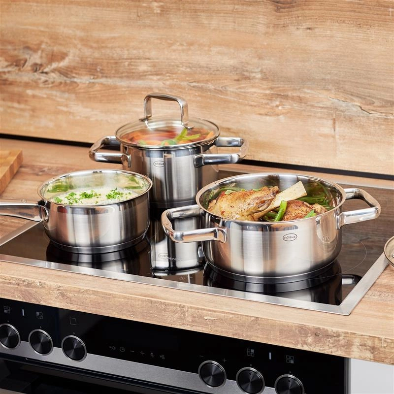 Roesle - Garnek niski z pokrywą 20cm CHARM