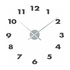 Nextime - zegar Mini Hands srebrny 48 cm