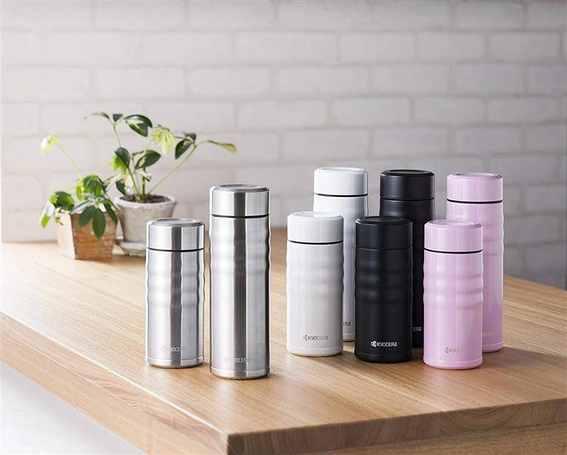 Kyocera - Kubek termiczny 500 ml Twist Top, biały