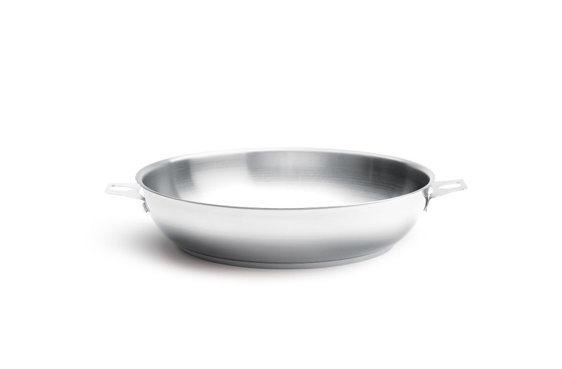 de Buyer - Patelnia ze stali nierdzewnej  Twisty 24 c