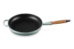 Le Creuset - patelnia żeliwna z drewnianym uchwytem 26 cm Sea Salt