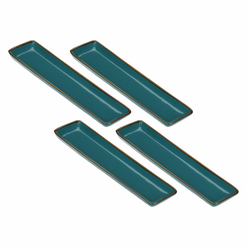 Rose&Tulipani - zestaw 4 tac prostokątnych 32x8 cm Concerto Ottanio