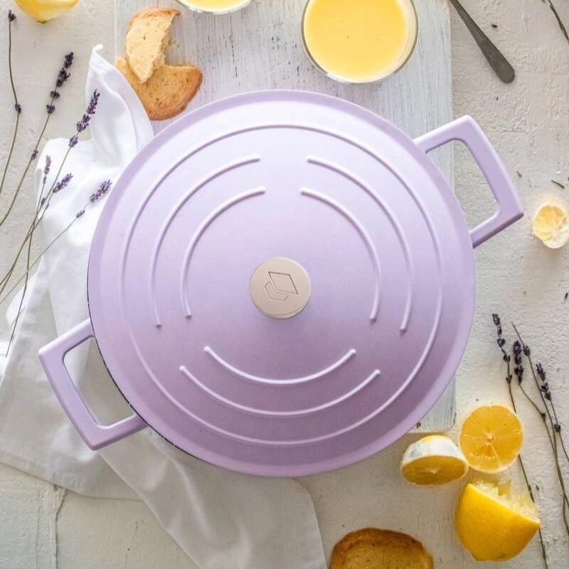 MasterClass - garnek z pokrywką 4L lawendowy