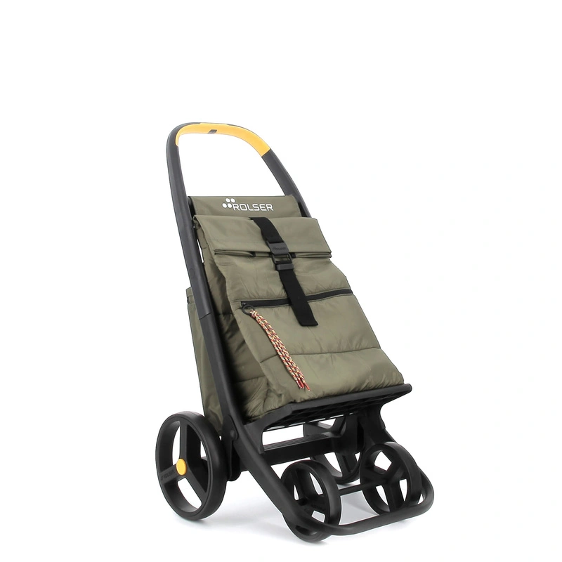 Rolser - Wózek na zakupy M Clec Termo Polar M8 Plus Lemon Khaki