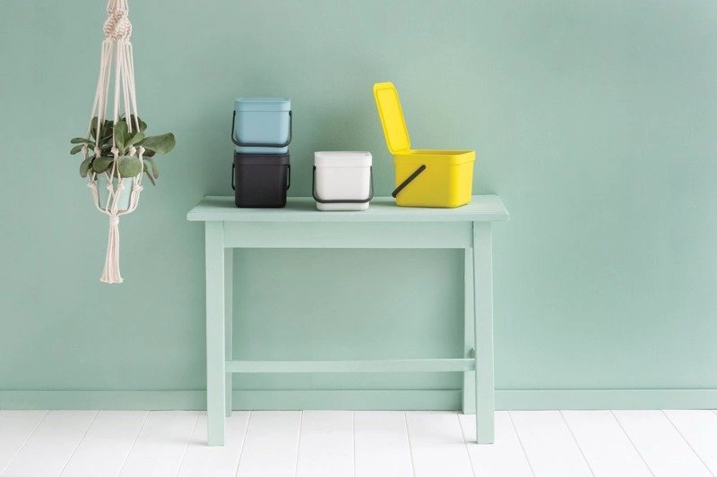 Brabantia - kosz szary Sort'n'Go do segregacji odpadów 6 L