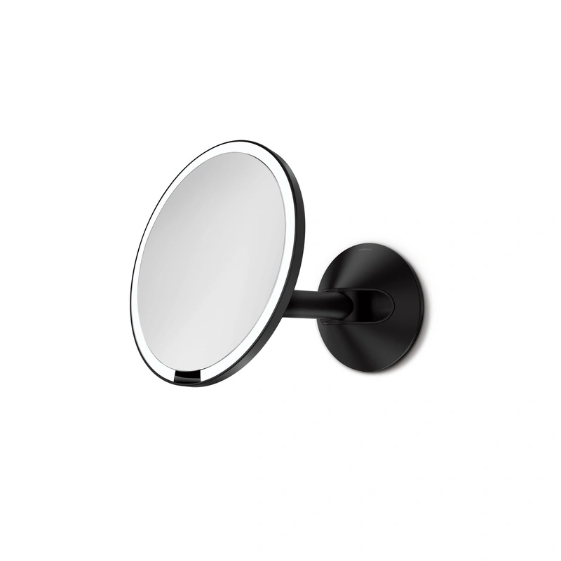 Simplehuman - Lustro z czujnikiem SENSOR do montażu na ścianie, szczotkowana stal