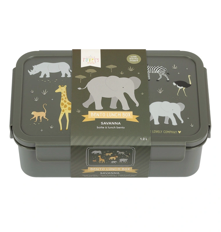 A Little Lovely Company - Bento lunchbox SAVANNA