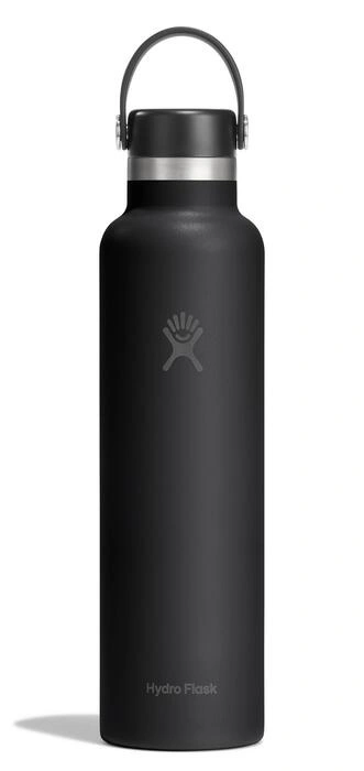 Hydro Flask - Butelka 24 oz Standard z nakrętką Flex,czarny