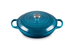 Le Creuset - garnek gourmet profesjonalny 30 cm 3,5 l deep teal