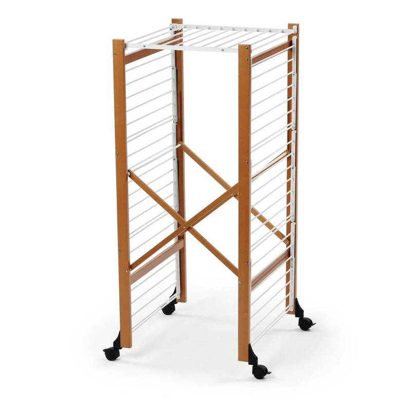 ARREDAMENTI - AQUILONE Suszarka na pranie - 132 x 67 cm, Brązowy