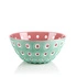 Guzzini - Misia 25 cm - Matcha zielony/biały/malinowy