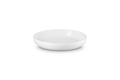 Le Creuset - Talerz z rantem Coupe biały 22 cm