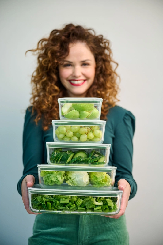 Mepal - Pojemnik na żywność EasyClip 700 ml nordic white