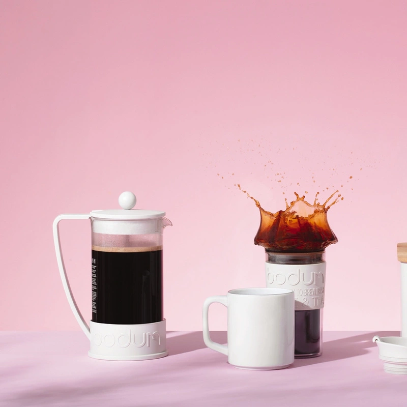 Bodum - french press do kawy Brazil 350 ml White