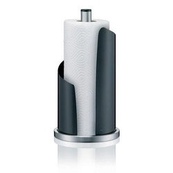 Kela - Stojak na ręcznik papierowy black Stella