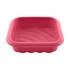 Lurch - forma kwadratowa, silikon, 17 x 17 cm, różowa FlexiForm