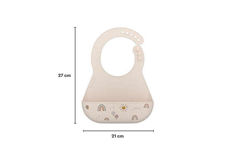 Mepal - Śliniak silikonowy z kieszonką Mio Fairy Garden