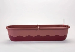 Urbalive - MARETA Donica samonawadniająca prostokątna 80 x 20 cm, różowy