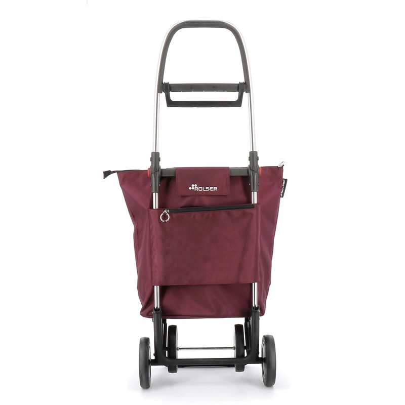 Rolser - Wózek na zakupy Mini Bag Plus MF 4L Bordowy