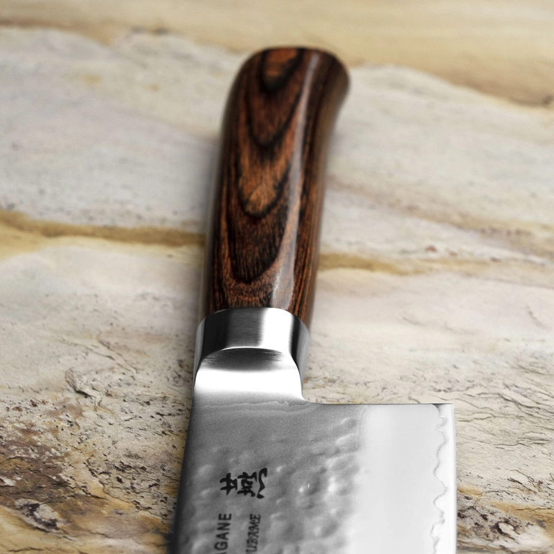 Tamahagane - Tsubame Brown VG-5 Nóż Szefa kuchni 27 cm