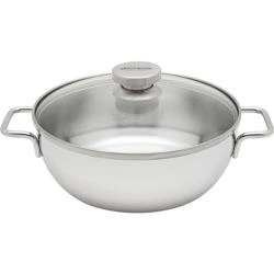Demeyere - patelnia głęboka 2H z pokrywką 28 cm Apollo
