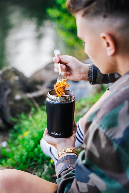 Vialli Design - Termos obiadowy 500ml FUORI grafitowy