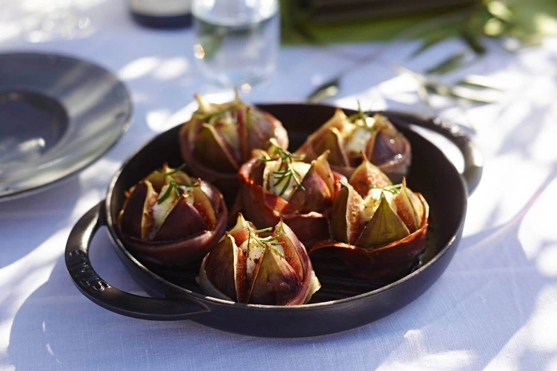 Staub - patelnia grillowa żeliwna czarna 30 cm