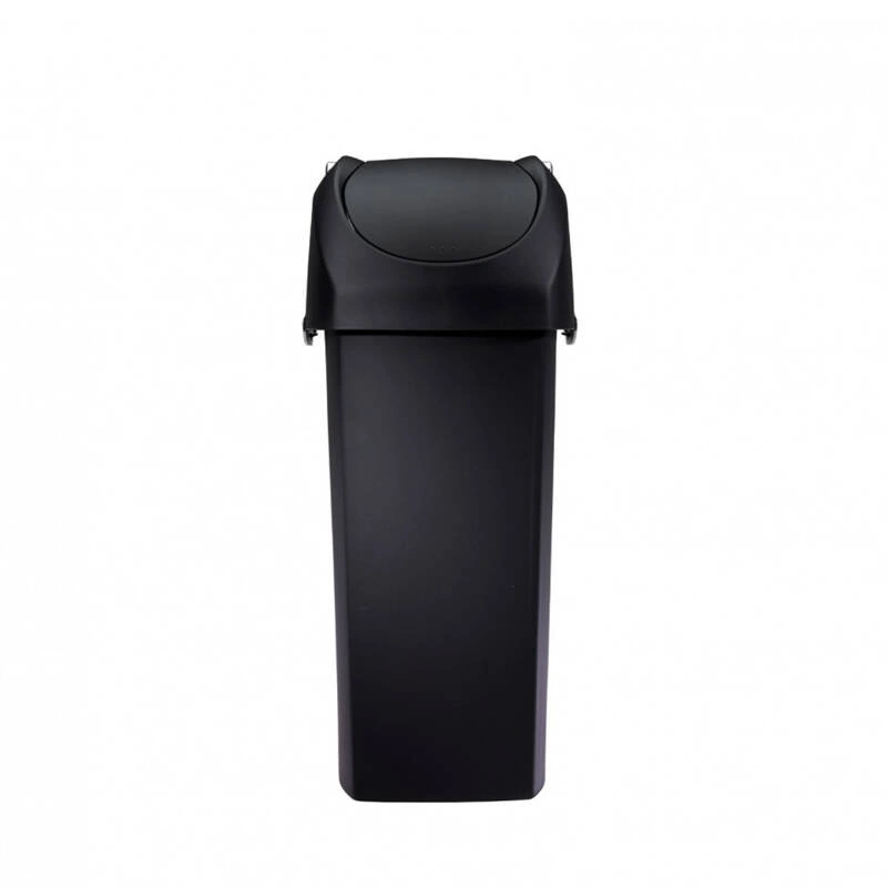 Simple Human - kosz na śmieci 40 l uchylny czarny